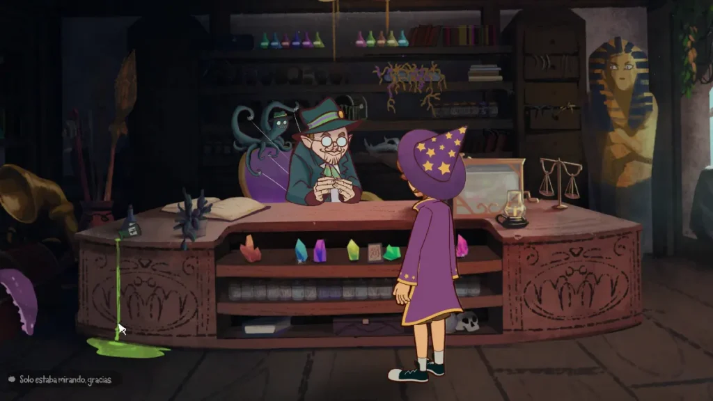 Simon the Sorcerer Origins – Tienda de objetos mágicos