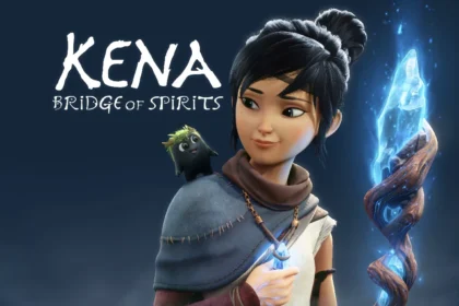 Kena Bridge of Spirits en Nintendo Switch 2 con Kena y los espíritus Rot en primer plano