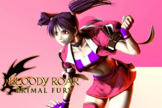 Jenny the Bat en Bloody Roar Primal Fury posando en una imagen promocional del juego de lucha de Xbox y GameCube