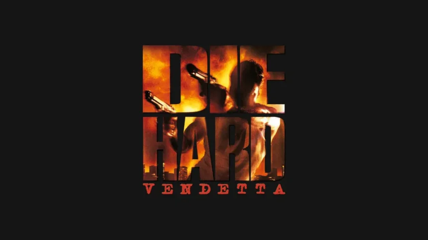 Die Hard: Vendetta, logo y portada del videojuego