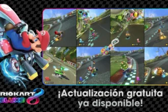 Mario Kart 8 Deluxe en Nintendo Switch 2 con multijugador para hasta 8 jugadores