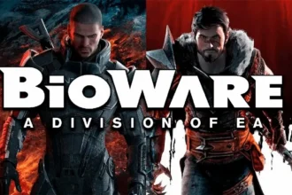 BioWare, estudio de Electronic Arts, con imágenes de Mass Effect y Dragon Age