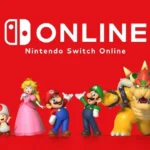 Personajes de Nintendo junto al logotipo de Nintendo Switch Online
