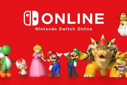 Personajes de Nintendo junto al logotipo de Nintendo Switch Online